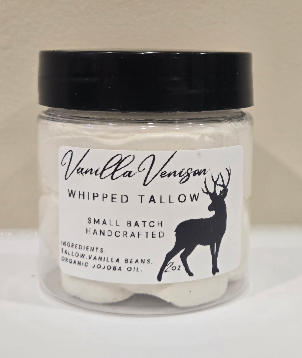 Vanilla Venison Whipped Tallow