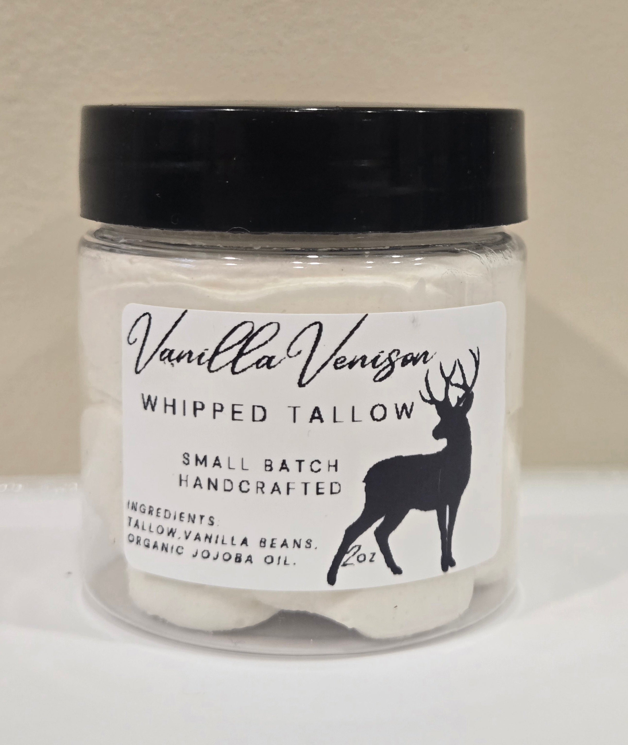 Vanilla Venison Whipped Tallow