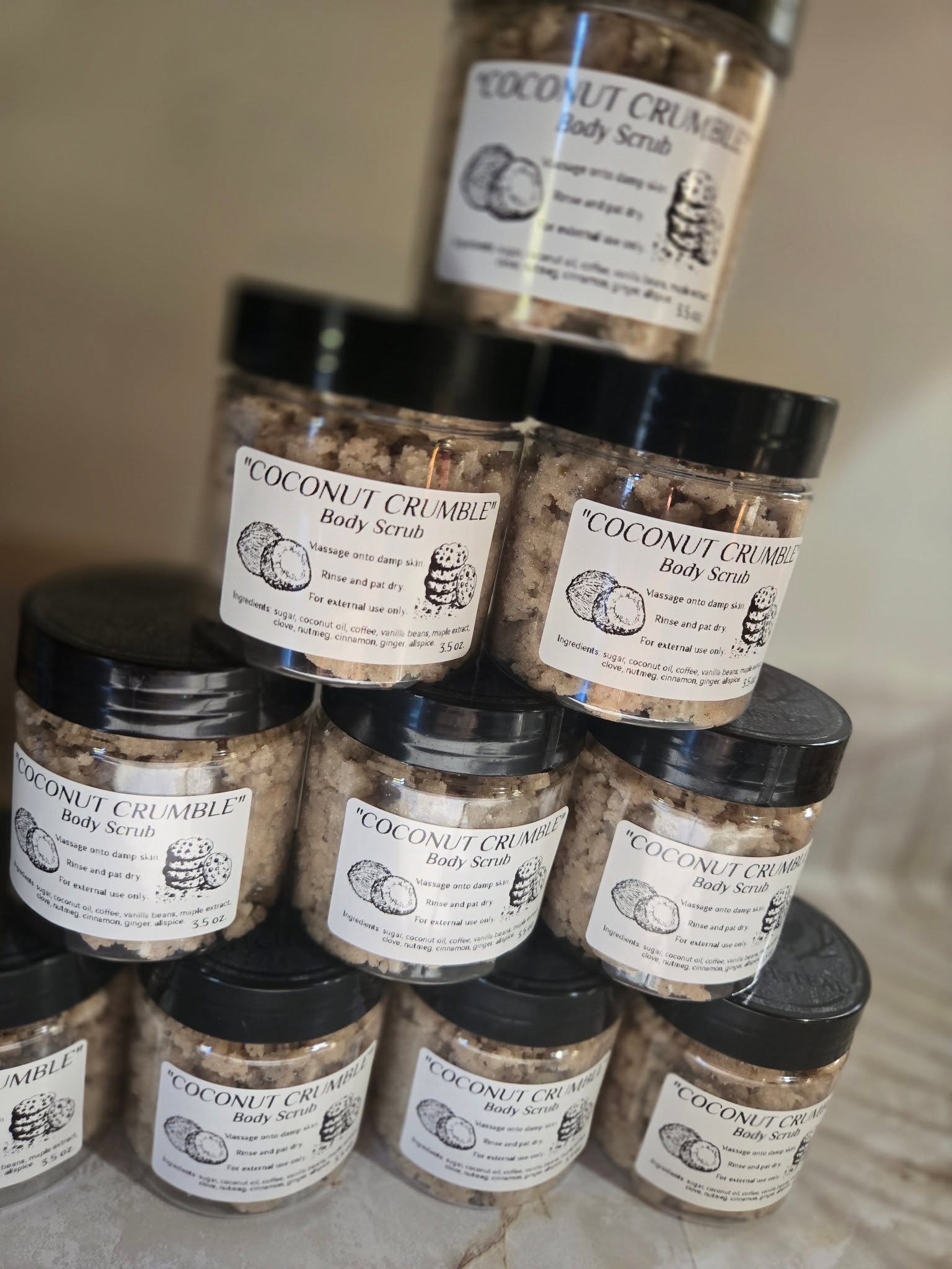 Coconut Crumble Scrub